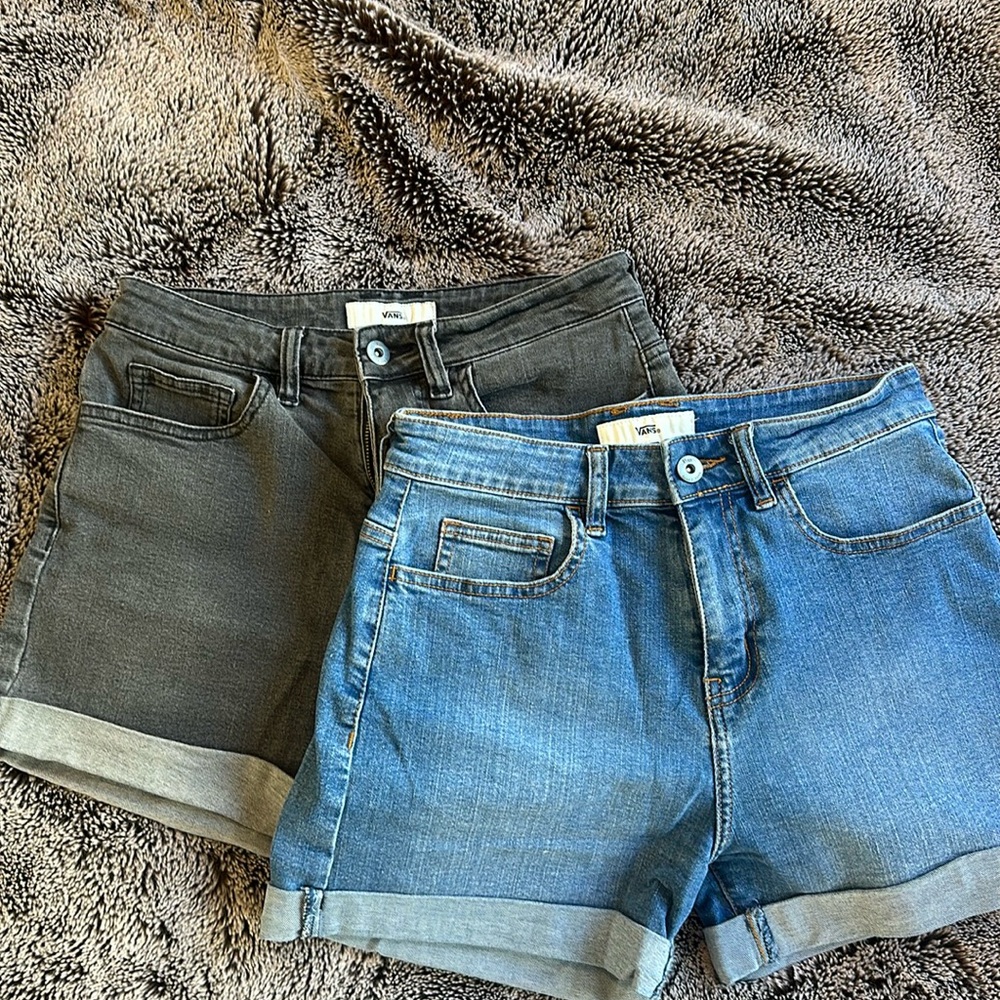 Vans jean shorts